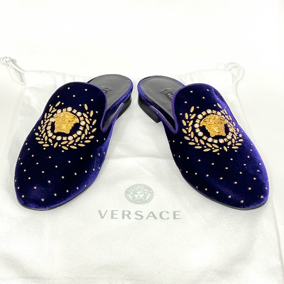 Versace Slip On Mules- Size 39 - Picture 1 of 16